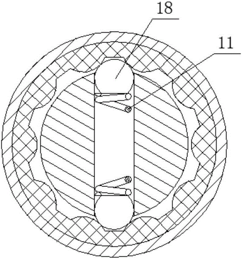 Static sealed rotary switch with shielding function