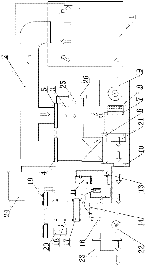 Air-source tri-generation heat pump drying unit