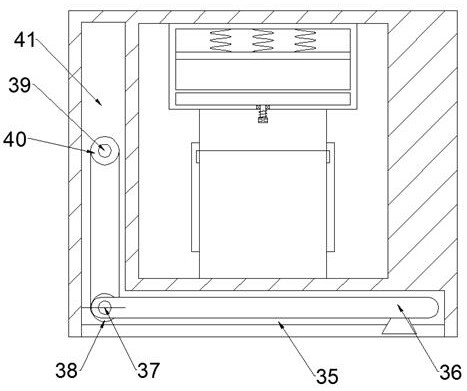 Storage battery safety storage box capable of conveying and automatically adding electrolyte