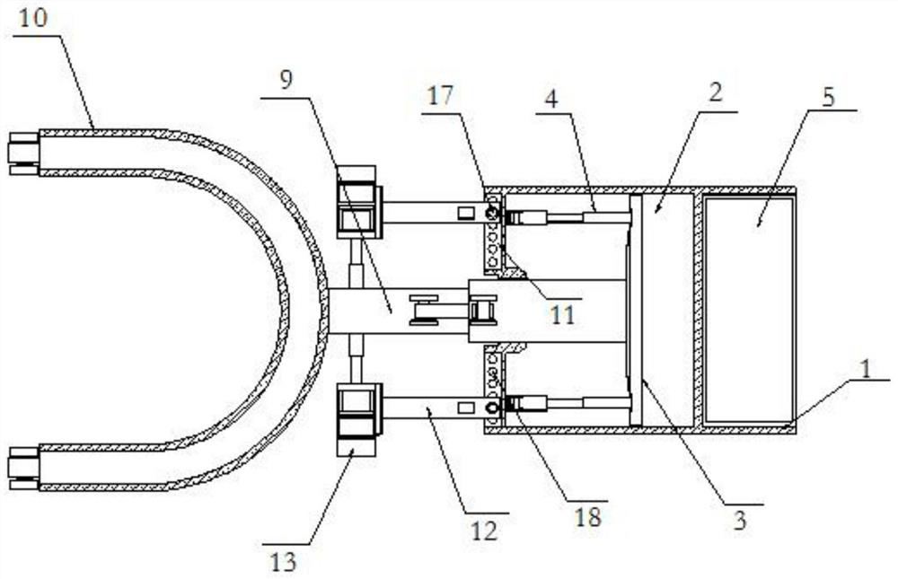 Mouth opening exercise device for patient with head and neck tumor after postoperative radiotherapy