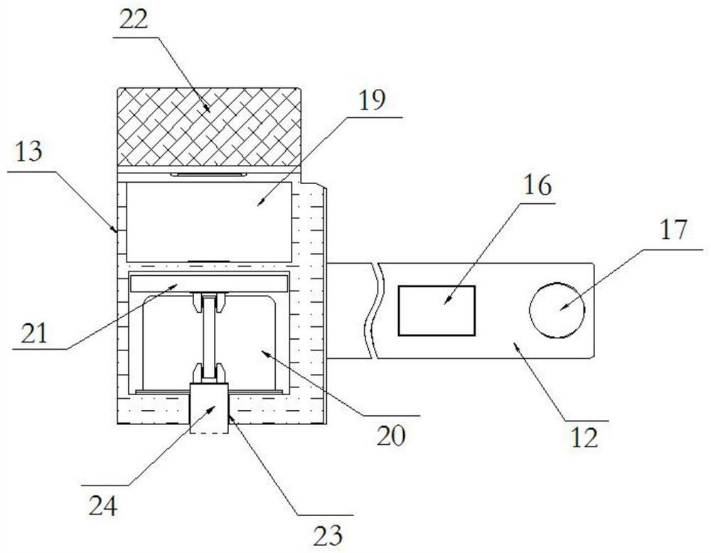 Mouth opening exercise device for patient with head and neck tumor after postoperative radiotherapy