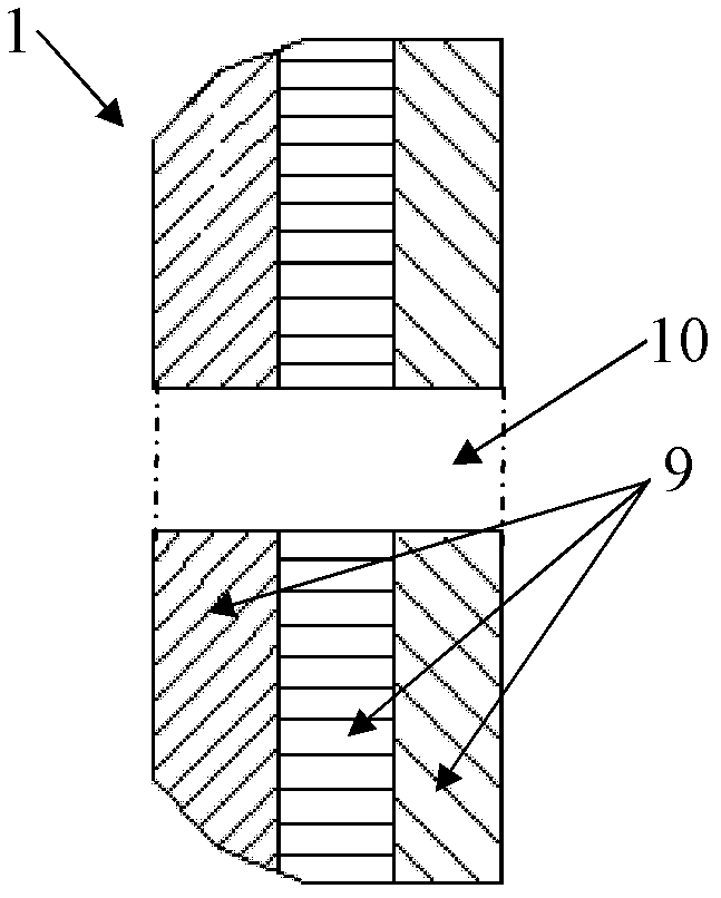 Vibration absorber for automobile main reducing gear