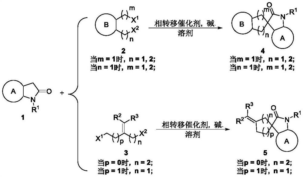 Catalytic asymmetric synthesis method and application of chiral oxindole spiro analogue