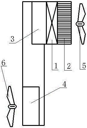 An inner heat pipe heat exchange type semiconductor refrigeration device