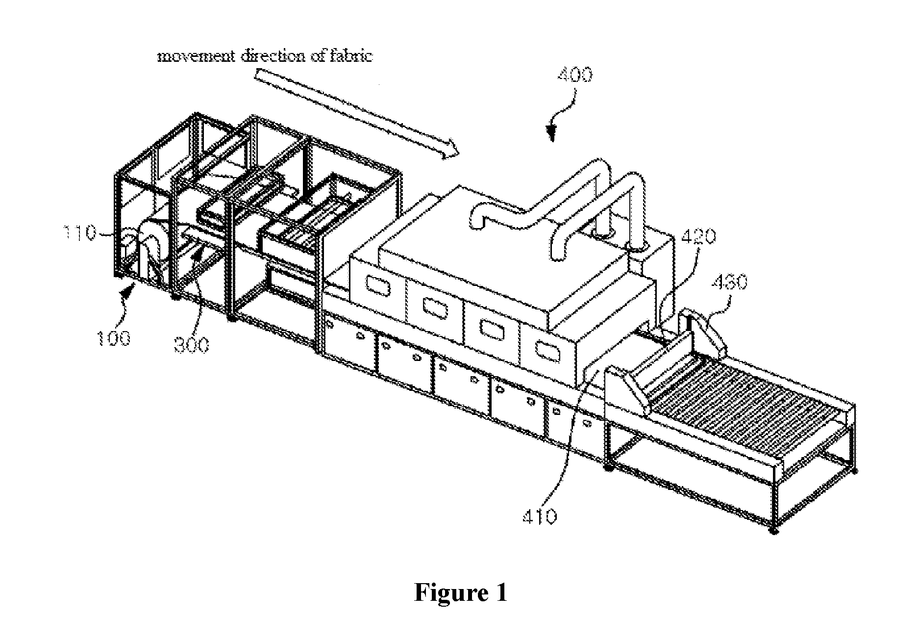 System for injecting functional solution for fabric and method for manufacturing fabric using same