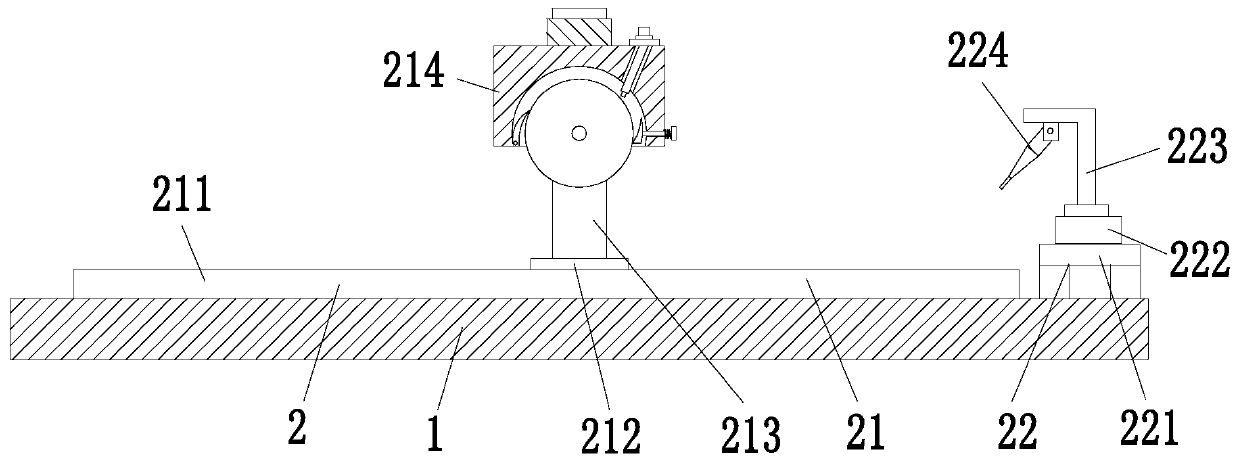 A production process of beverage packaging box and its edge banding machine