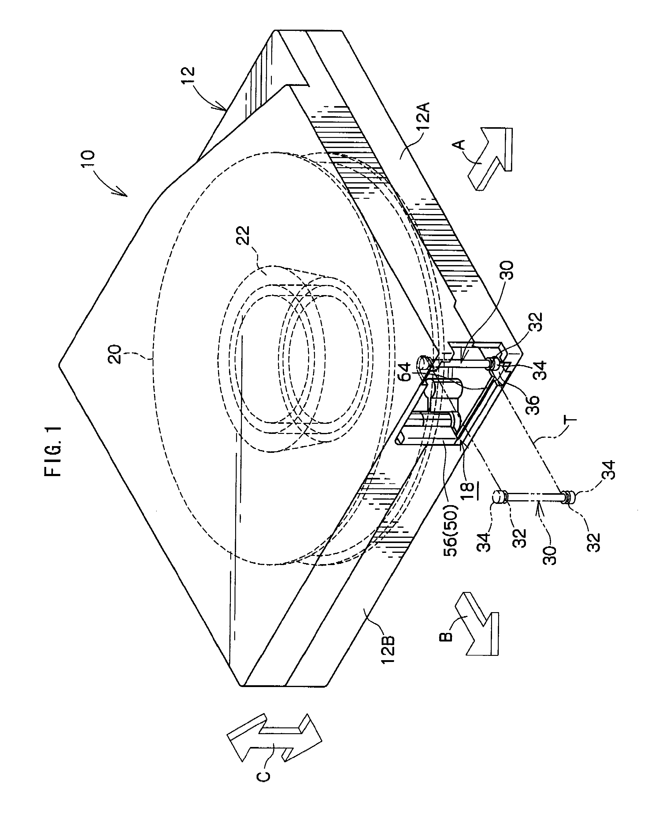 Tape reel, recording tape cartridge, take-up reel, drawing-out member, and drive device