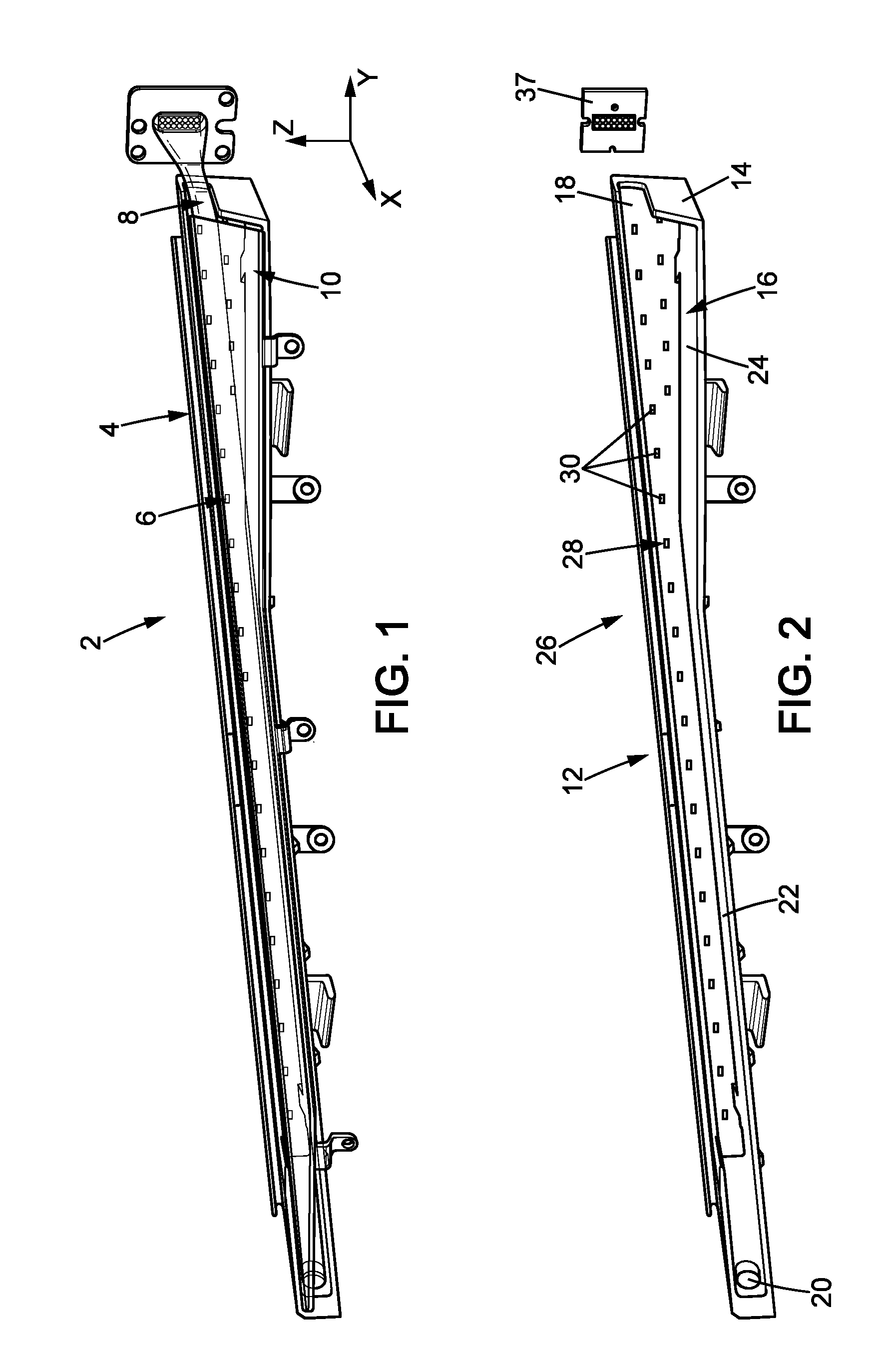 Optical system for a motor vehicle
