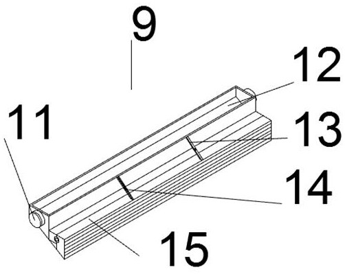 Solar panel cleaning device