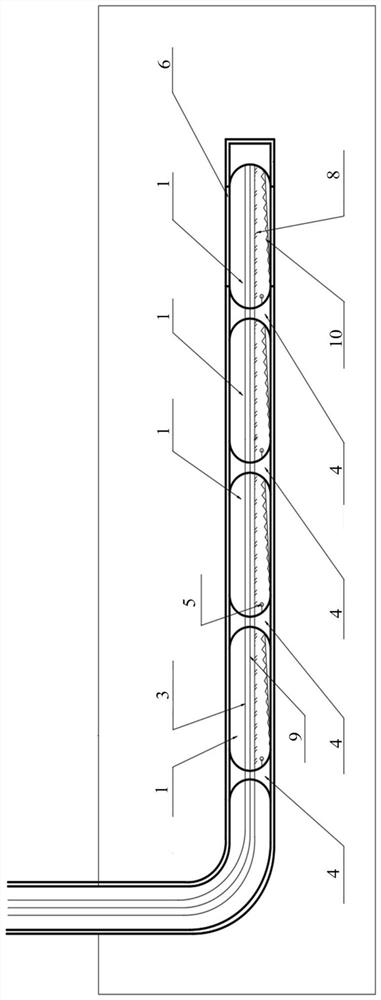 Deflagration permeability-increasing coal seam gas extraction promoting device and method