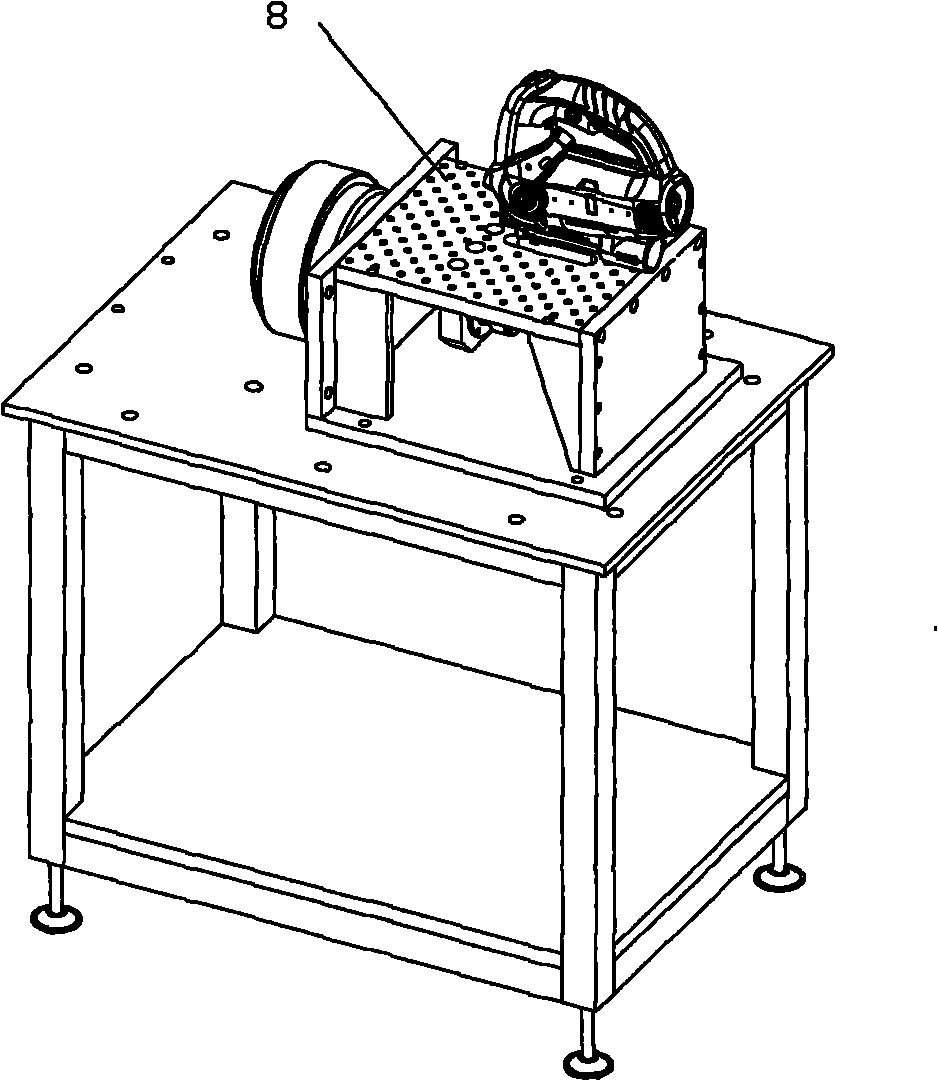 Coping saw load testing device