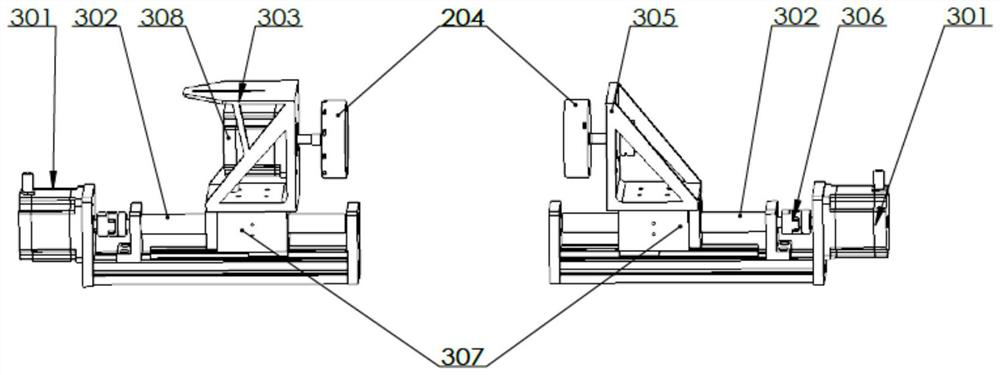 Defect identifying and trimming mechanism for strip-column-shaped fruits and vegetables