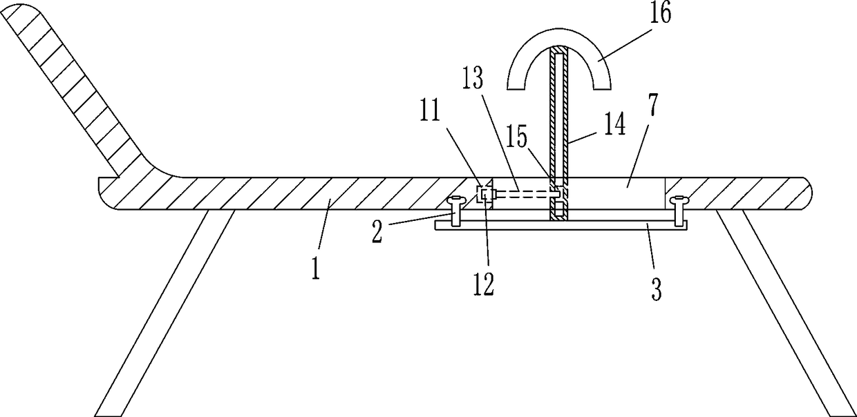 Lithotomy position examination deck chair