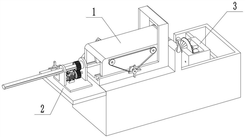 A permanent magnet material cutting equipment