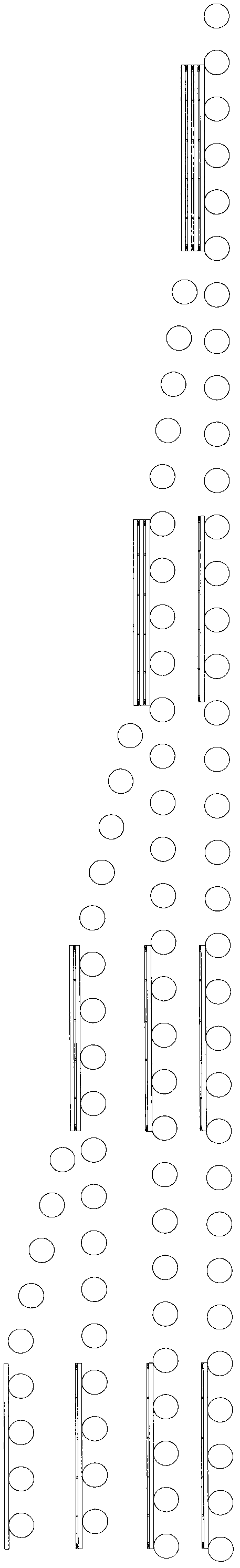 Glass plate combining apparatus used for making multilayer structure glass member