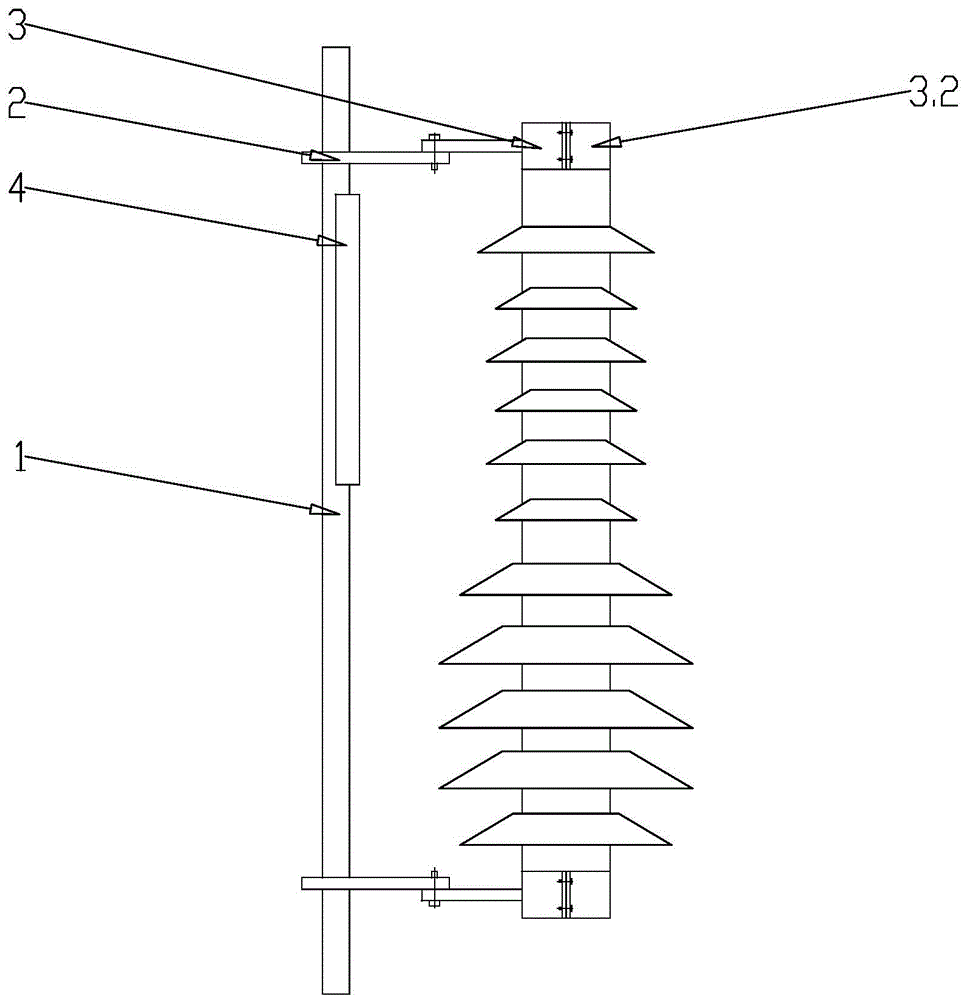 110kv dry type outdoor cable terminal hoisting auxiliary tool