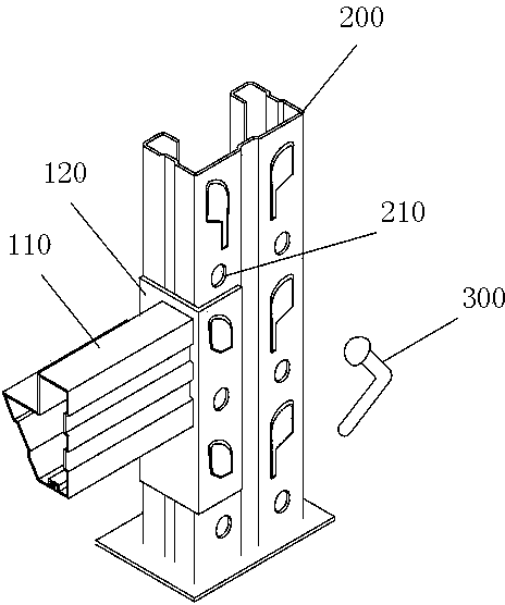 Shelf beam and manufacturing method thereof