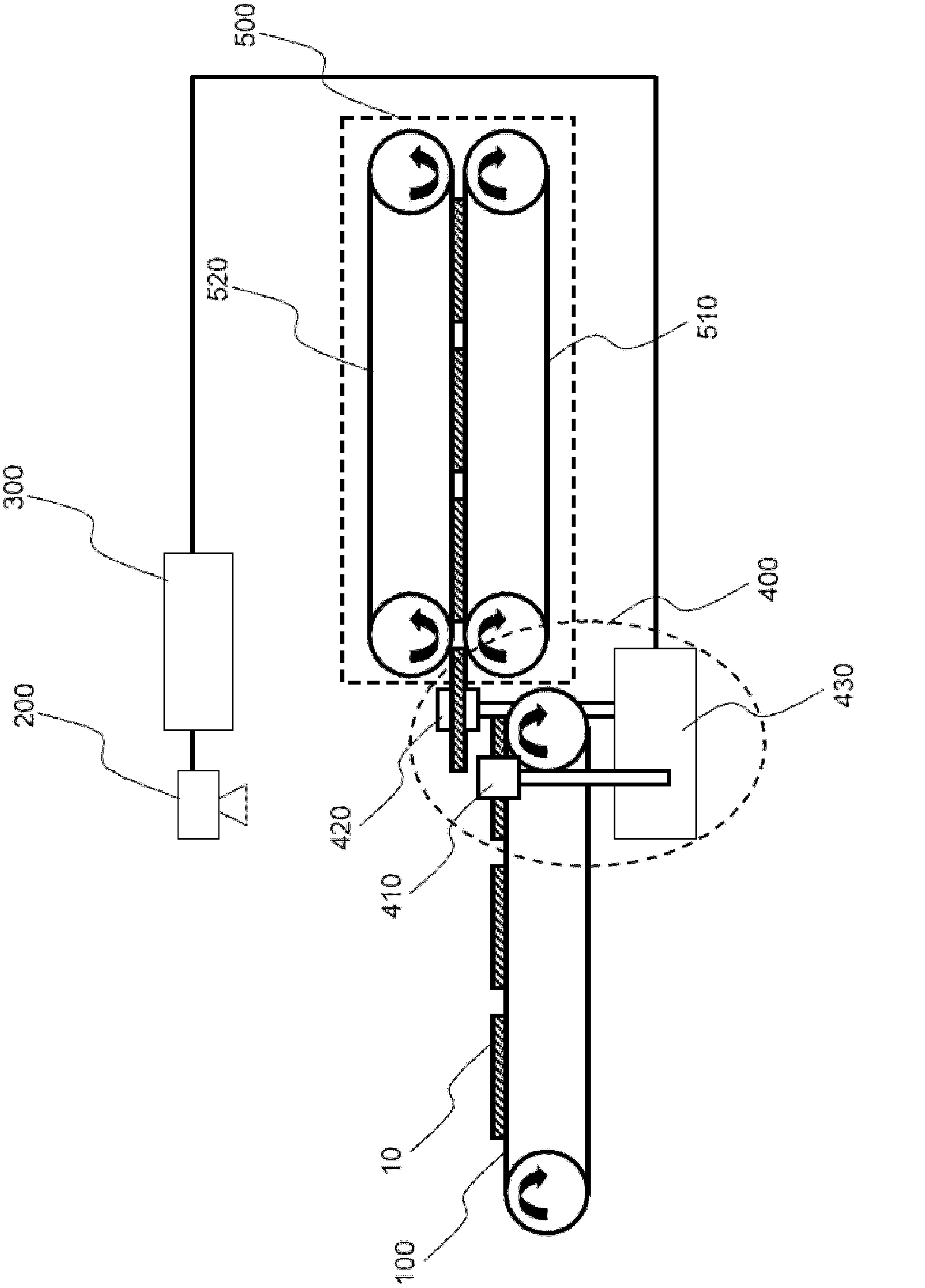 Folding device for electrode assembly