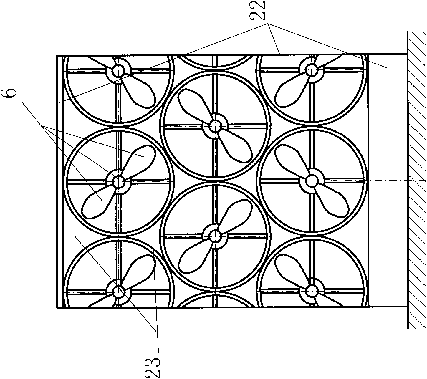 Novel wind power station