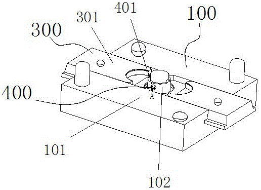 Injection mold for magnetic conduction ring assembly and manufacturing method thereof