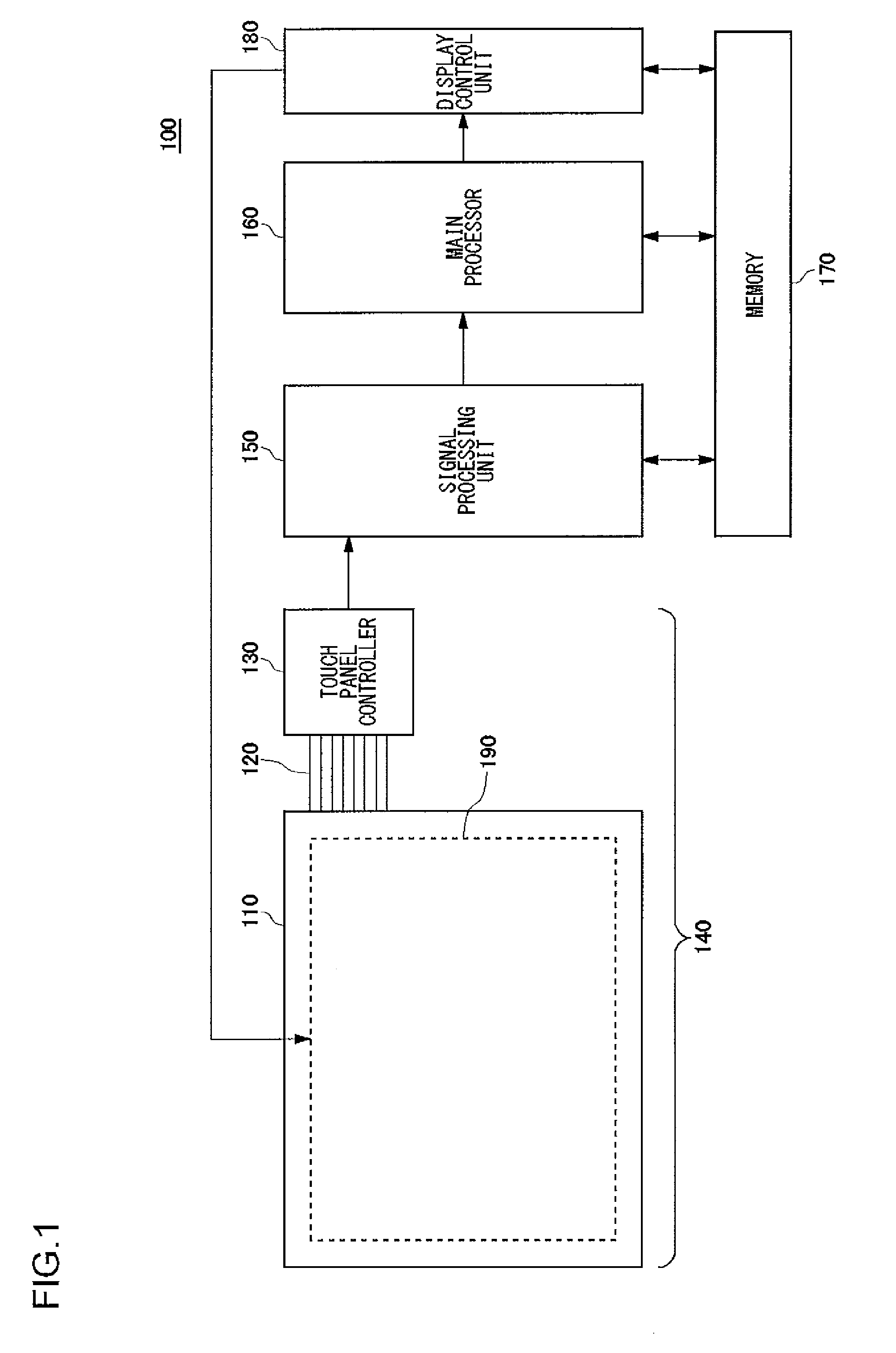 Touch input processor, information processor, and touch input control method