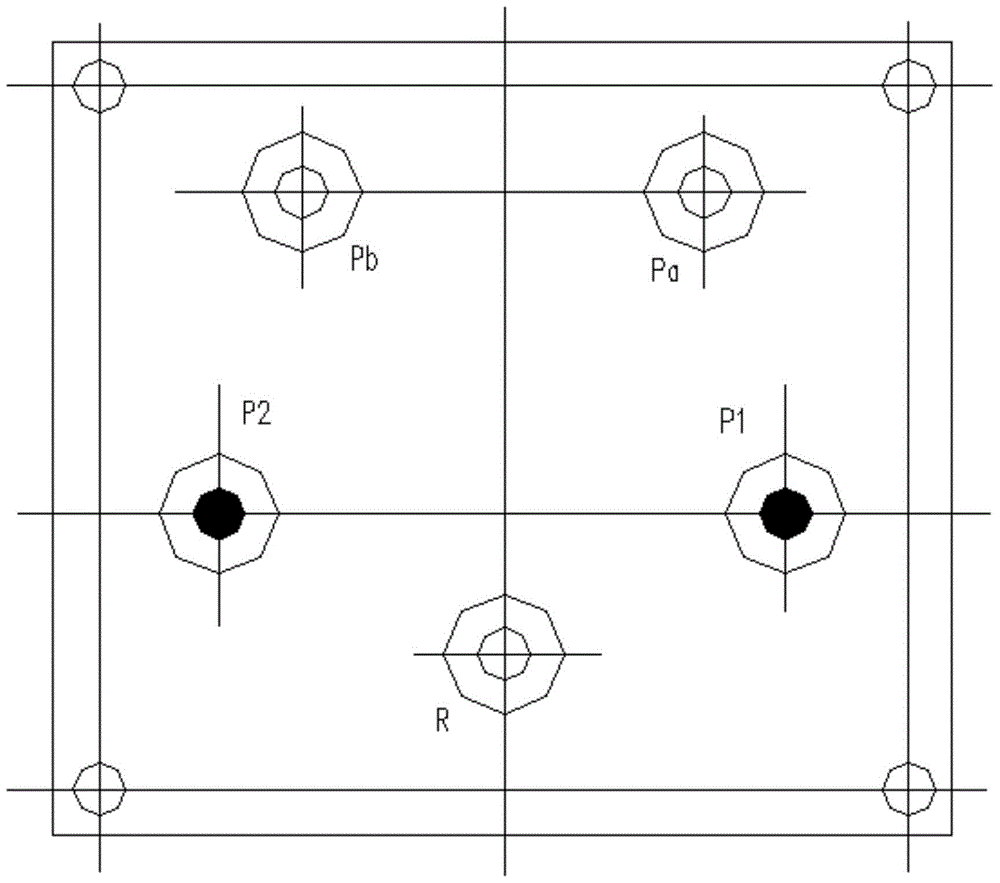 A three-position four-way electromagnetic ball reversing valve