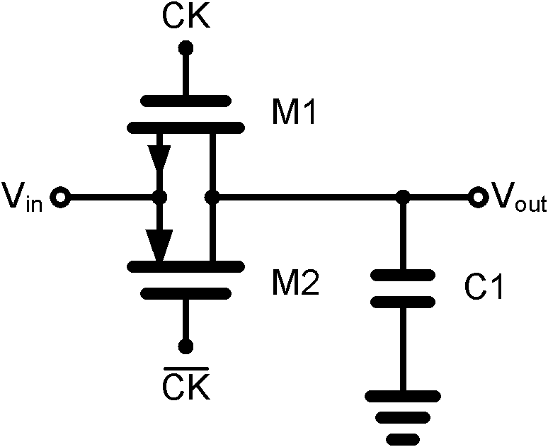 Bootstrapping sampling switch applied to high-speed and high-linearity analog-to-digital converter