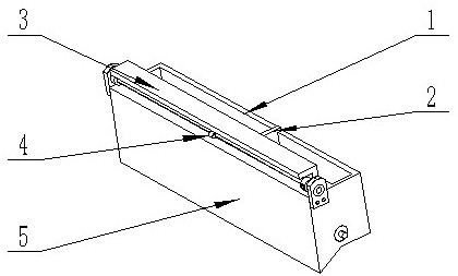 A powder spreading device for 3D printer