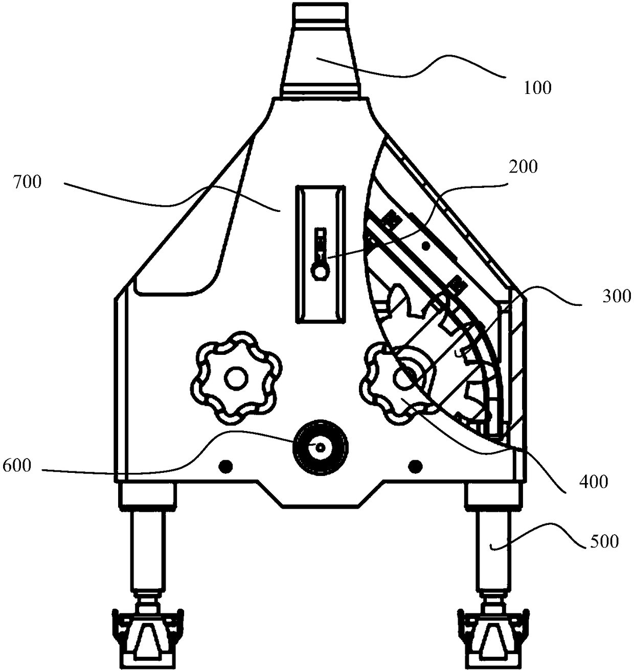 A natural orifice minimally invasive surgery controller with locking function