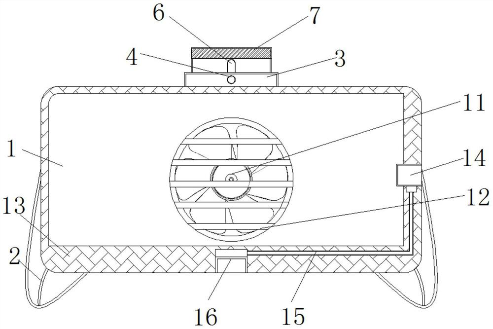 Heat dissipation mechanism for electronic equipment