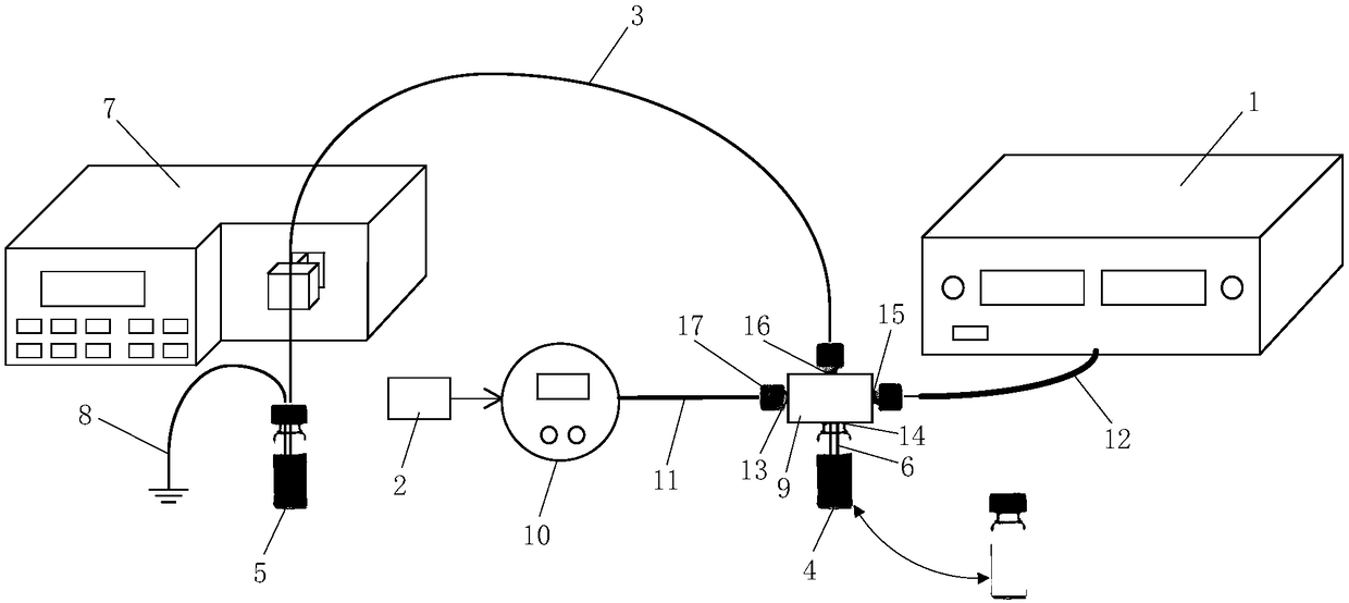 Transient capillary tube isokinetic electrophoresis device and transient capillary tube isokinetic electrophoresis method based on voltage polarity conversion