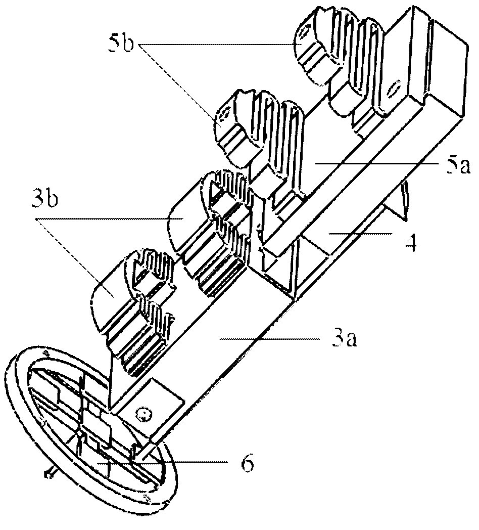 Elastic measuring head in three-dimensional micro-nano contact scanning probe