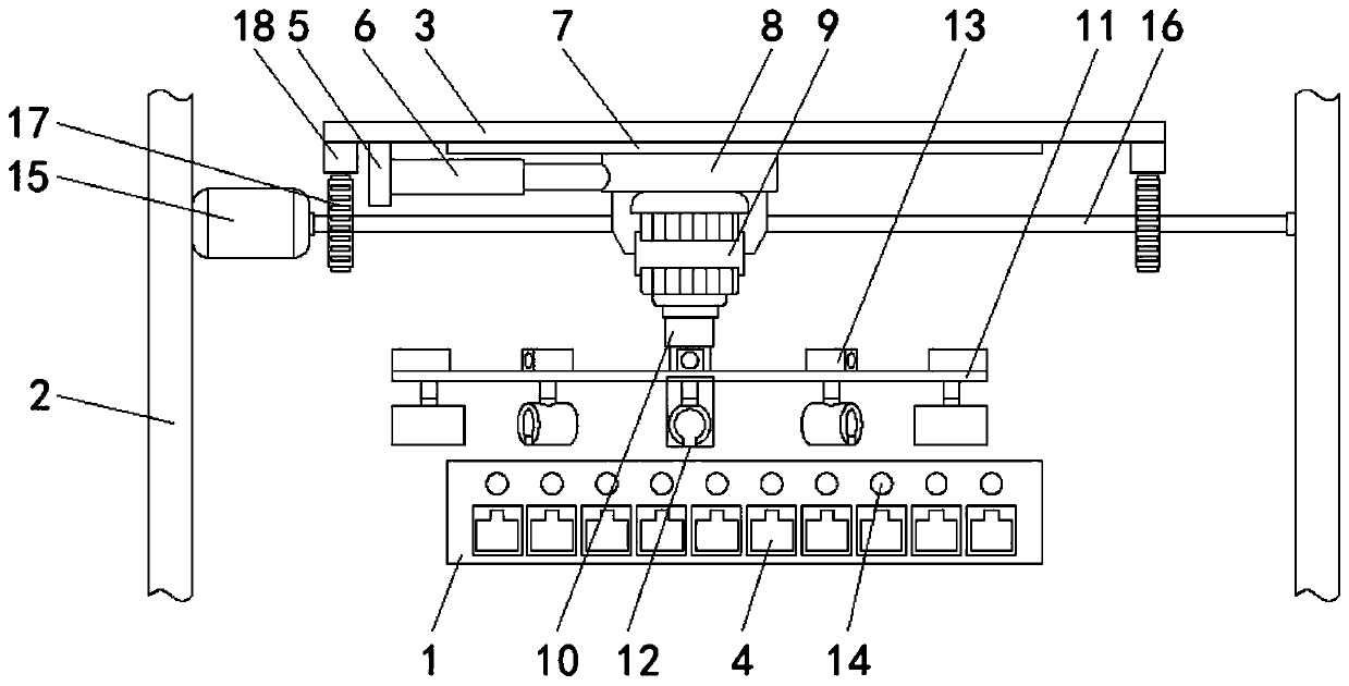 Intelligent wire distributing robot