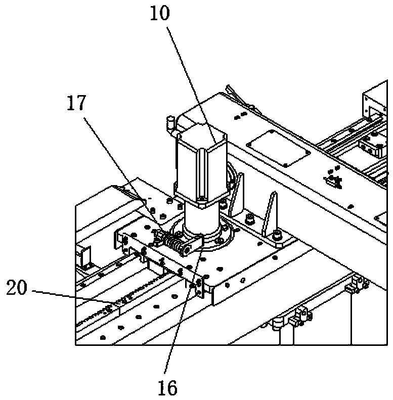 Novel transplanting structure device and electrical control method