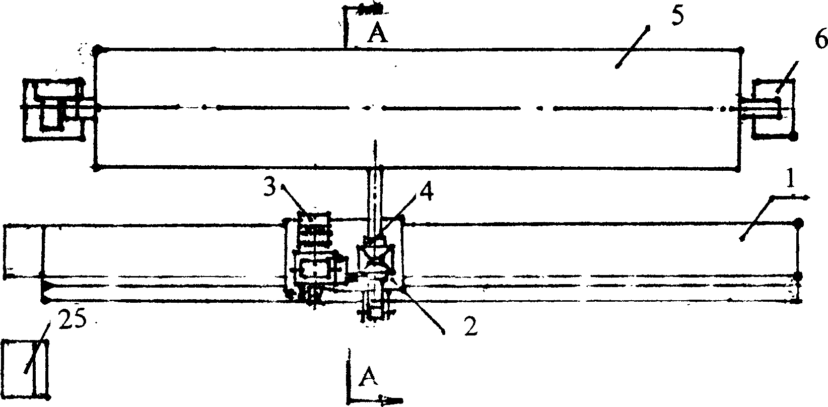 Making apparatus and method for wet type sanding and enwinding glass fibre reinforced plastic pipe from underside