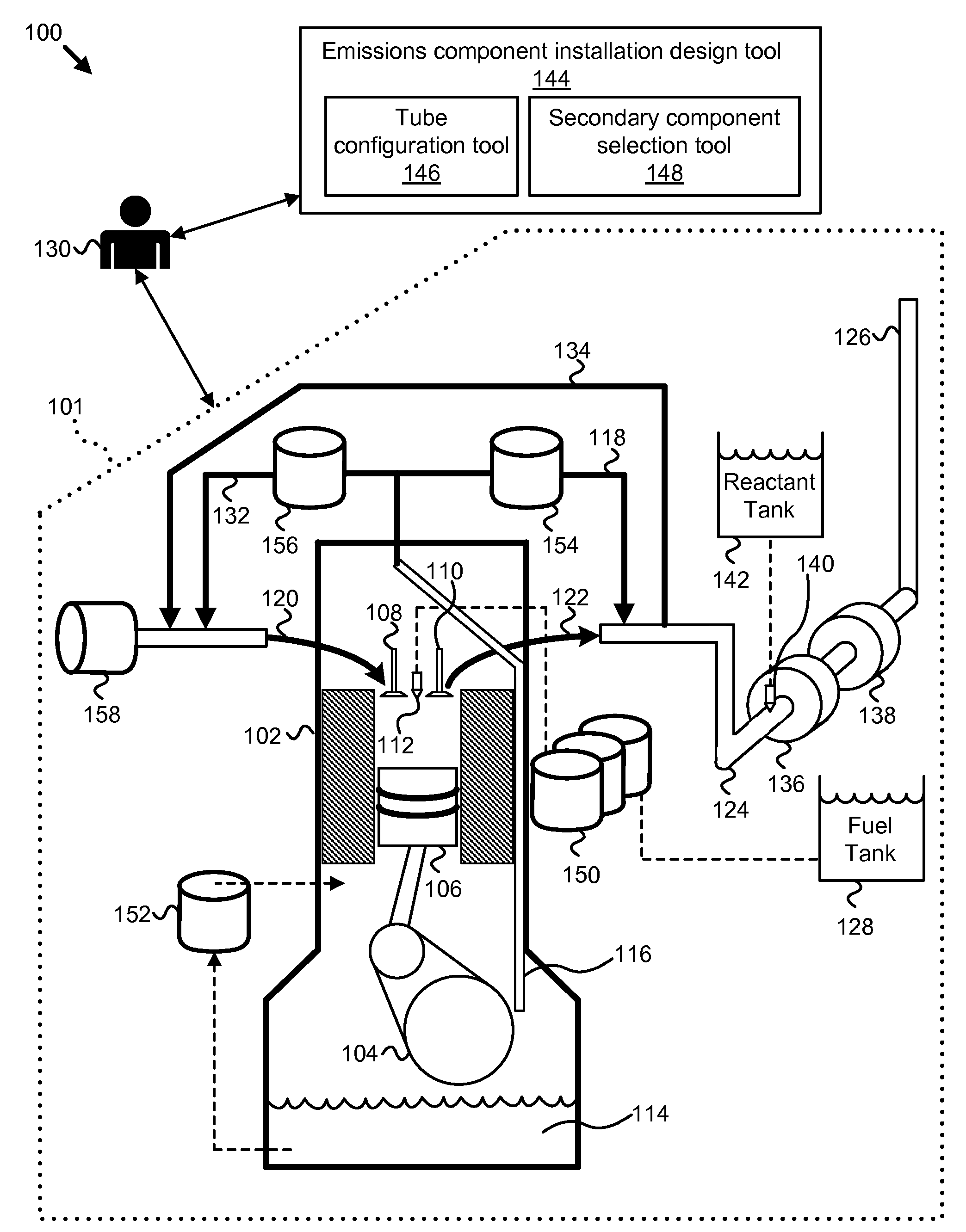 Apparatus, system, and method for rapid design of emissions component installations