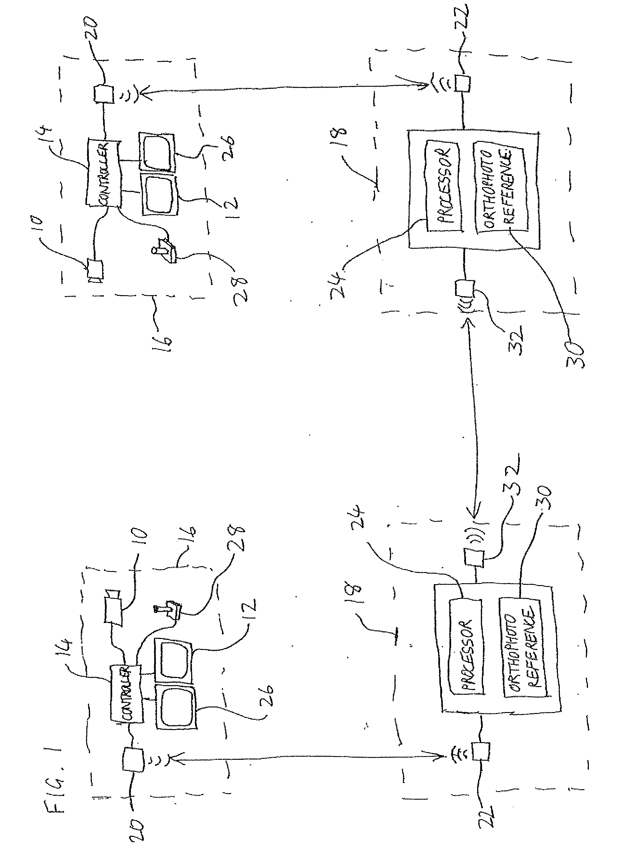 Methods and system for communication and displaying points-of-interest