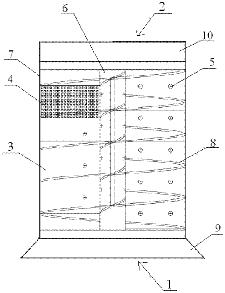 Photocatalytic type air purification device and method