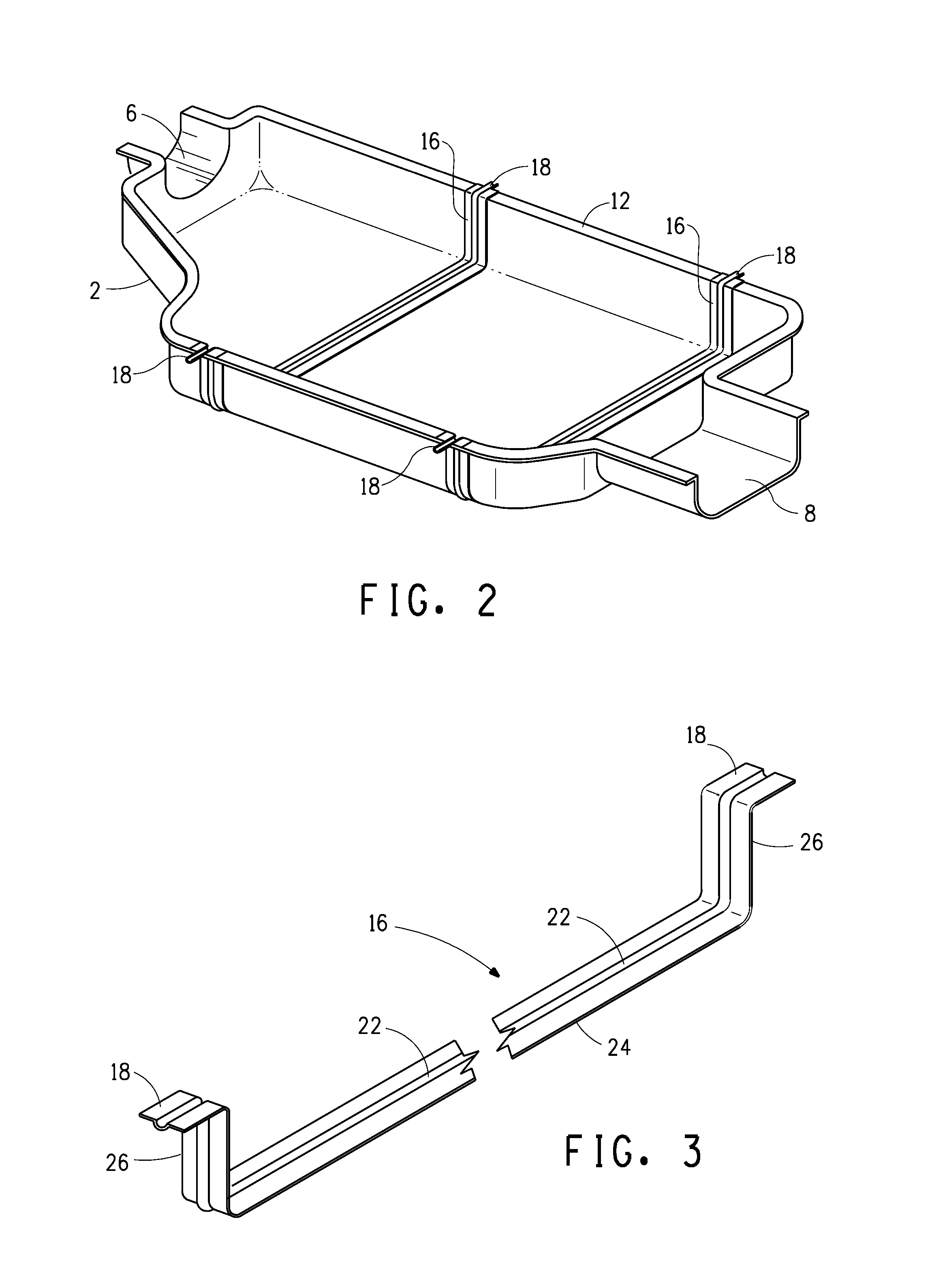 Muffler assembly and method of making