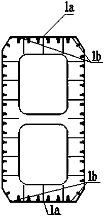 Quick measurement method for cambered-inward steel box arch bridge main arch rib segments