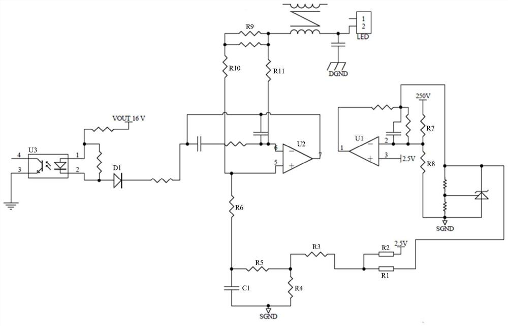 LED drive circuit and LED power supply