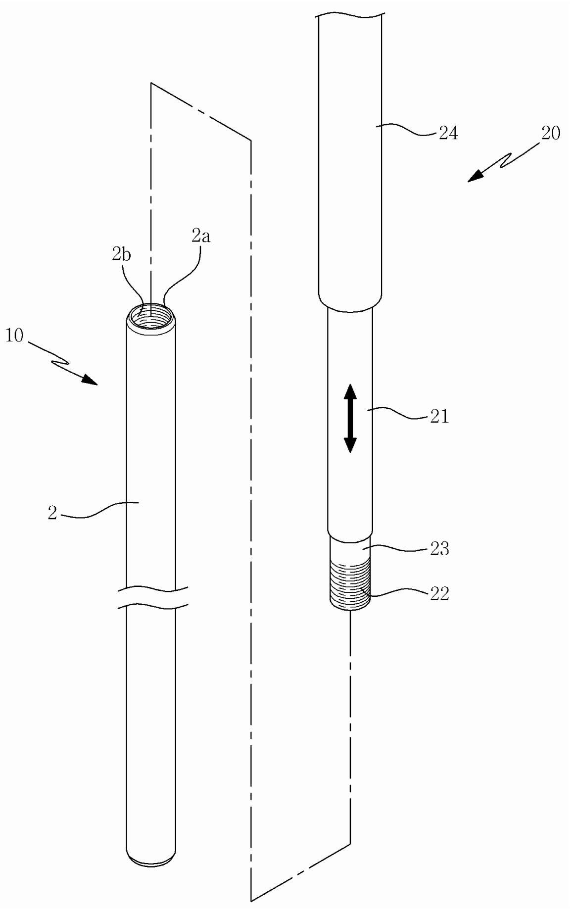 Plastic stent and stent operation apparatus for the same