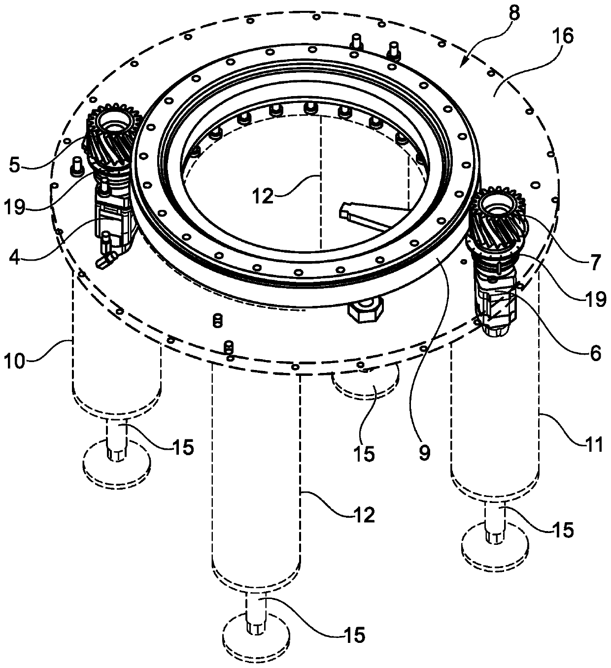 Container treatment machine and method for operating a container treatment machine