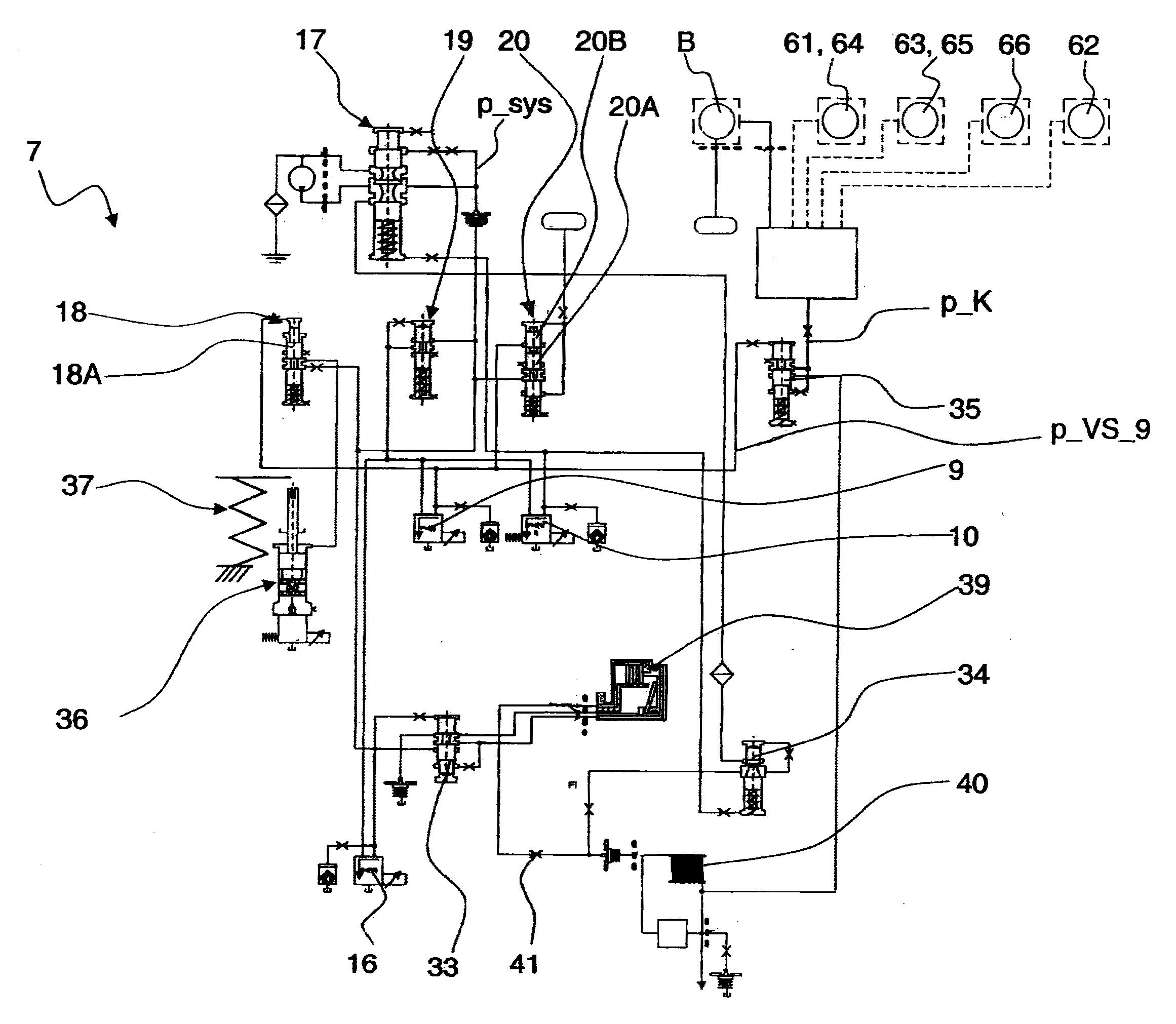 Electrohydraulic transmission controller, transmission device, and a motor vehicle drive train