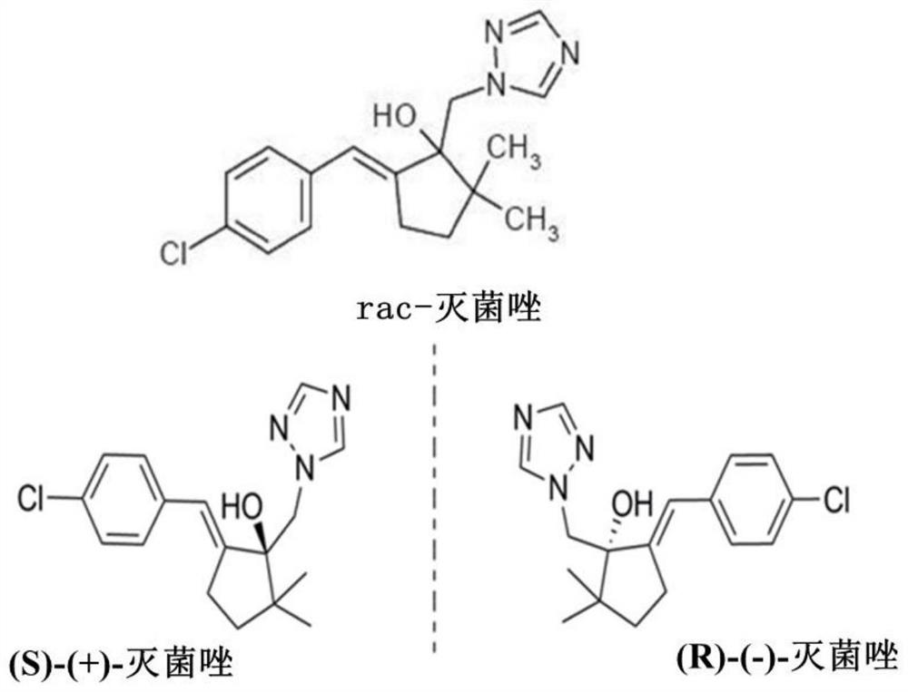 Method for improving wheat quality by using rac-triticonazole in wheat flowering stage