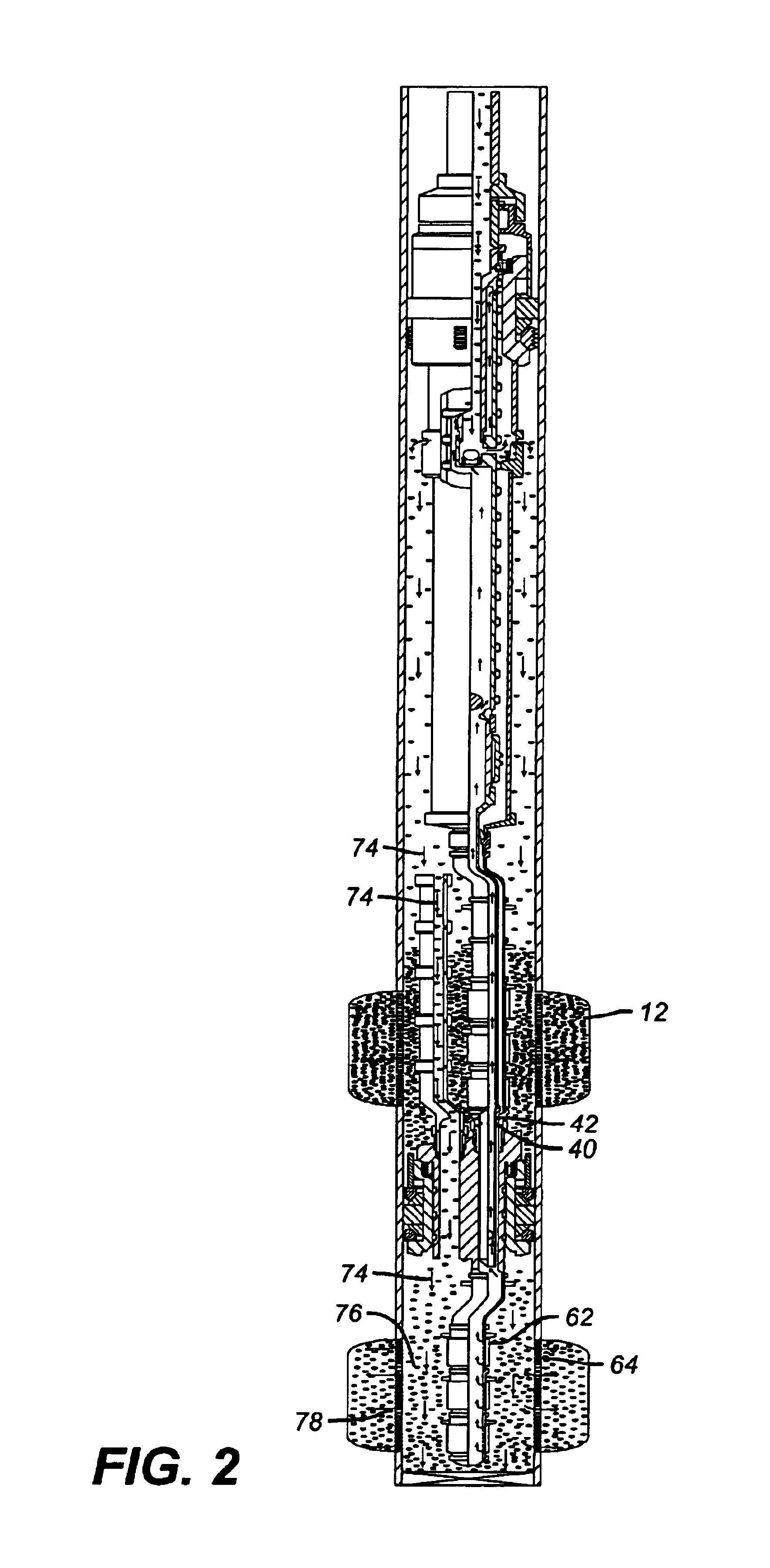Method for selectively treating two producing intervals in a single trip