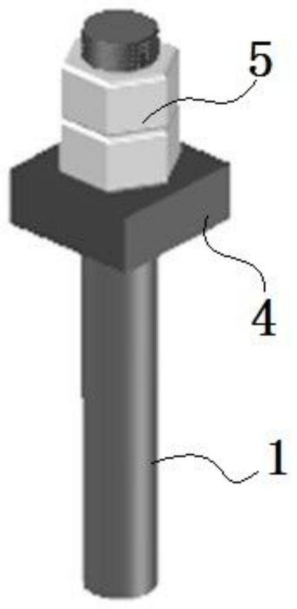 Complete set of controllable shearing-resistant and pulling-resistant connecting piece for detachable steel-concrete composite beam bridge and construction method of complete set of controllable shearing-resistant and pulling-resistant connecting piece