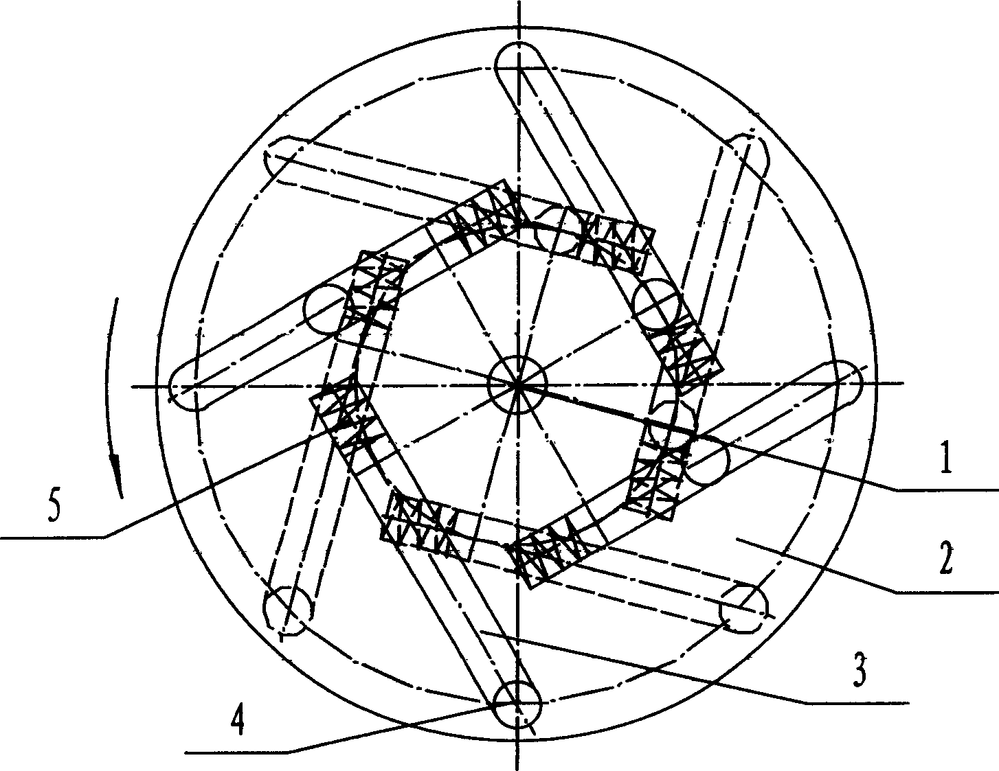 Method and apparatus for converting conservative internal force into non-conservative internal force