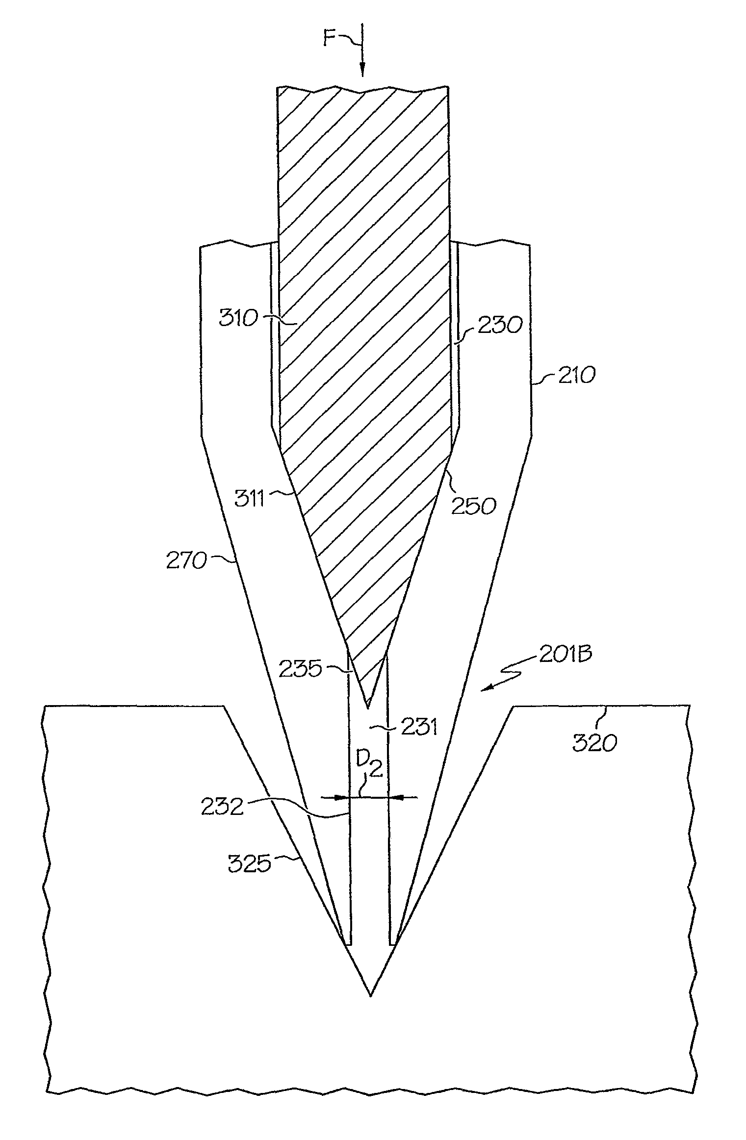 Material dispense tips and methods for manufacturing the same