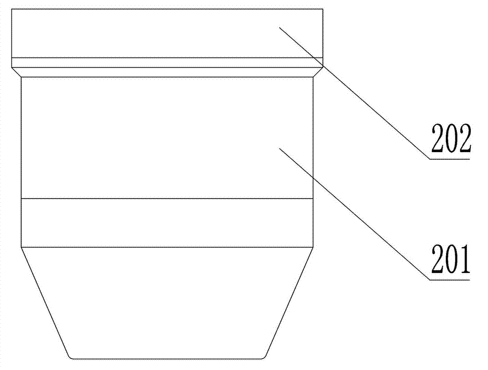 Centrifugal cover settling device